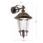 Preview: Rustikale Wandlampe