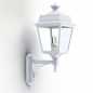 Preview: weiße Wandlaterne