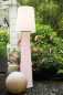 Preview: Gartenbeleuchtung Stehlampe rosa