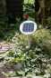 Preview: Solar-Gartenleuchte Kugel anthrazit
