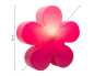 Preview: Partybeleuchtung Solar Blume pink