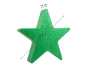 Preview: Weihnachtsbeleuchtung grüner Stern