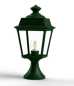 Preview: grüne Sockelleuchte klassisch