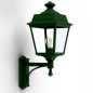 Preview: grüne Ecklampe außen