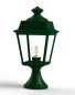 Preview: grüne Sockelleuchte klassisch