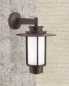 Preview: braune Außenwandleuchte