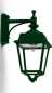 Preview: grüne Außenwandleuchte klassisch