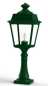 Preview: grüne Gartenleuchte klassisch
