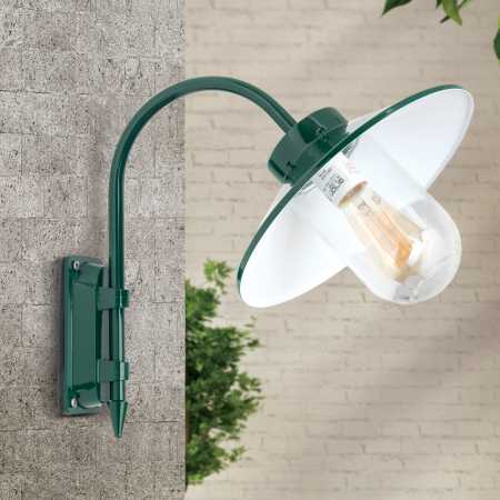 Garten Hoflampe grün