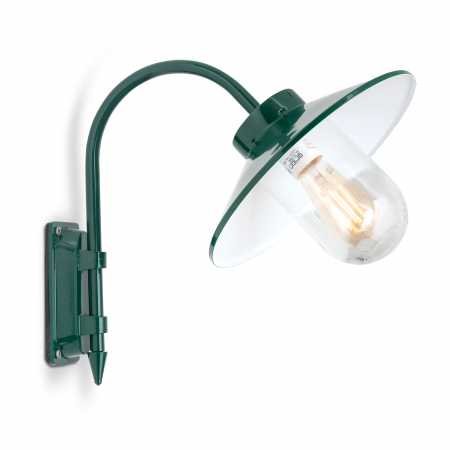 Garten Hoflampe grün