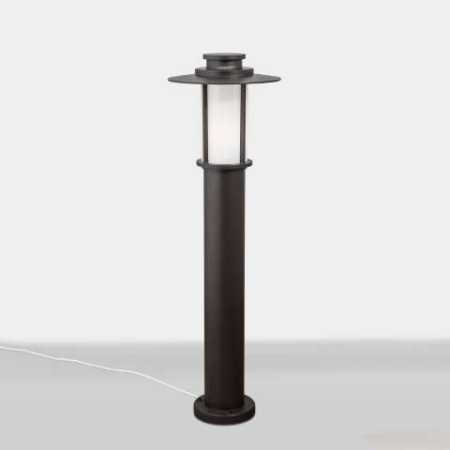 braune Gartenbeleuchtung