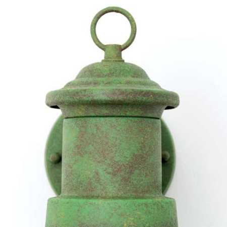 Aussenleuchte Vintage grün