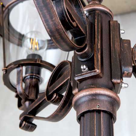 Gartenleuchte 3-flammig