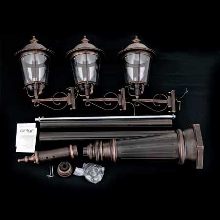 Gartenleuchte 3-flammig