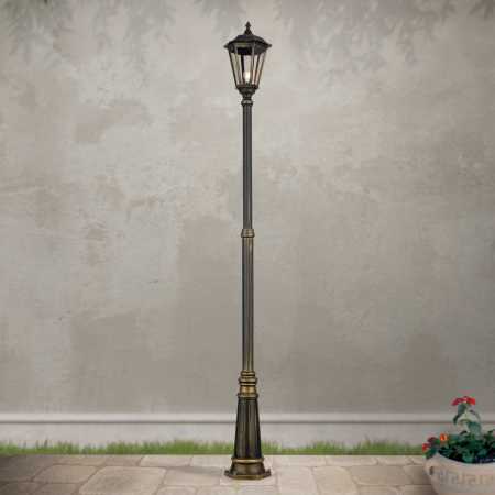 Hohe Gartenlaterne antik