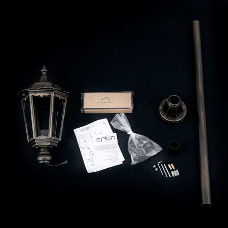 antike Gartenbeleuchtung