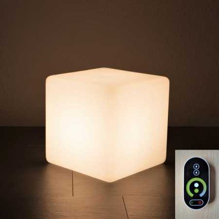 Gartenbeleuchtung Akku-Würfel