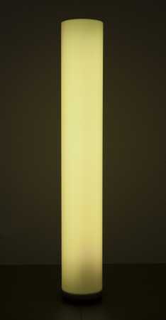 Weiße Gartenleuchte 162cm