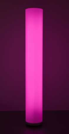 Weiße Gartenleuchte 162cm