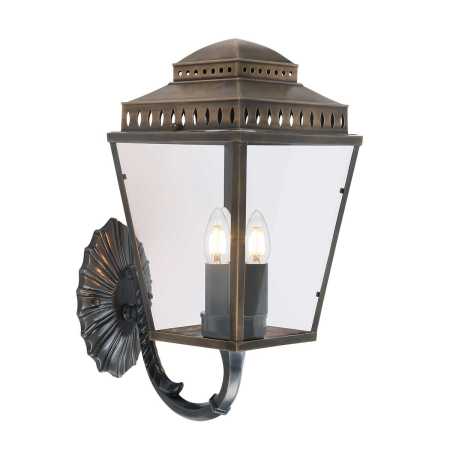 Wandlaterne Messing antik