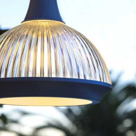 mediterrane Gartenbeleuchtung 2-flammig