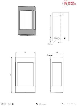 moderne Design Wandleuchte