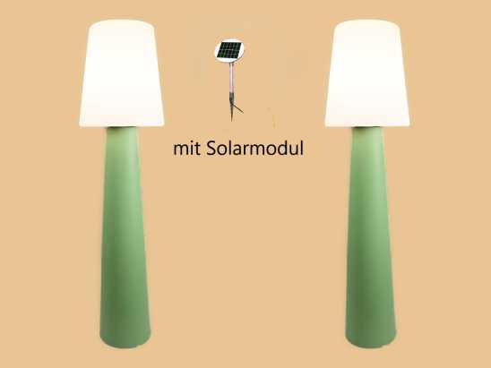 Gartenbeleuchtung Stehlampe grün