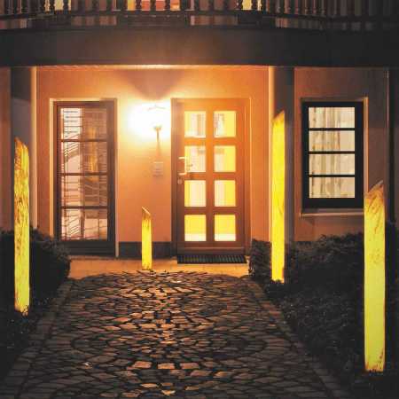 außergewöhnliche Gartenleuchte