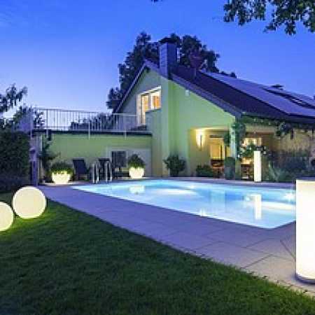 Moderne Gartenbeleuchtung Jupiter