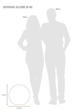 Gartenbeleuchtung mit Akku 40cm