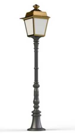 Gartenleuchte Landhausstil  130cm