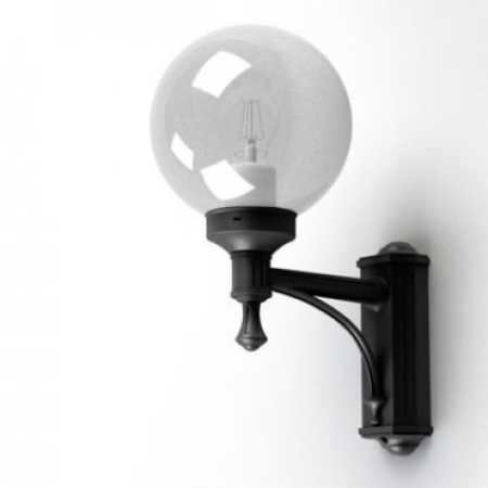 grüne Kugel-Wandleuchte