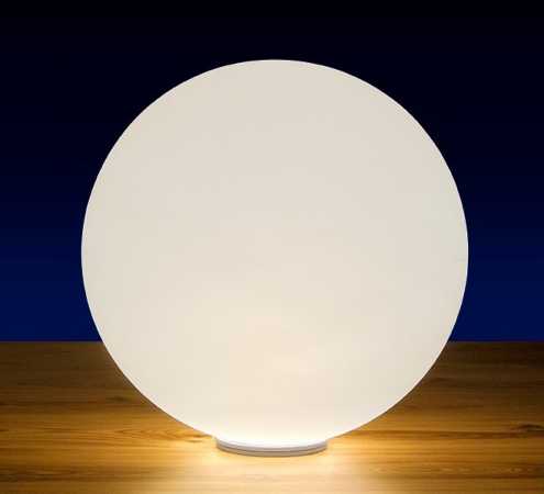 Akku-Gartenleuchte farbig