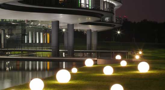 Gartenbeleuchtung Kugel 100cm