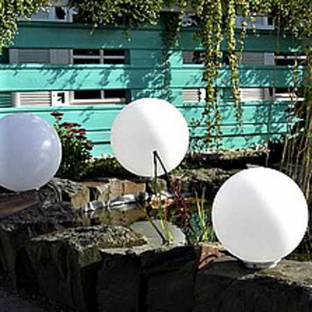 Gartenleuchte mit Akku