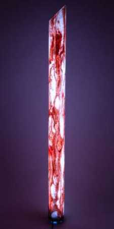 außergewöhnliche Gartenleuchte 110cm