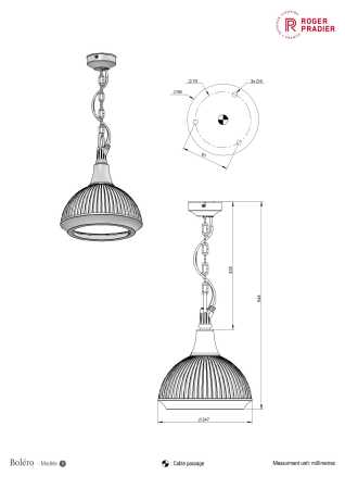 mediterrane Hängeleuchte