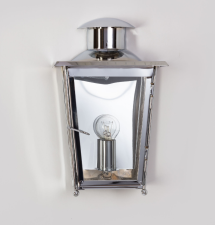 Moderne Wandlaterne Nickel