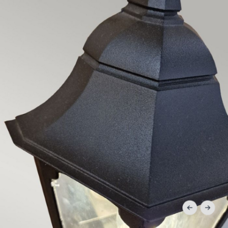 kleine rustikale Wandlampe