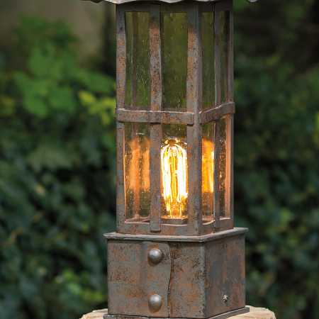 exklusive Gartenlampe Sockelleuchte