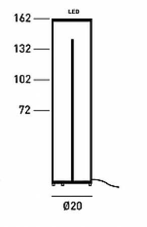 Moderne Gartenleuchte exklusiv