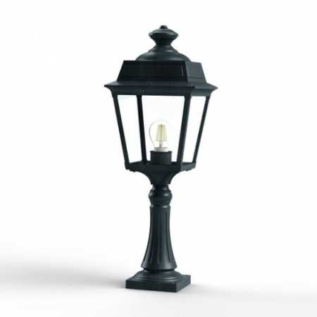 weiße Gartenleuchte