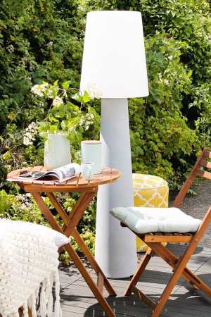 Garten-Stehleuchte anthrazit