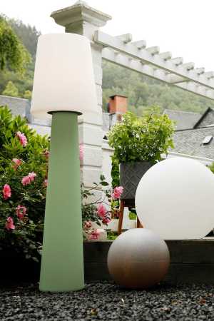 Gartenbeleuchtung Stehlampe grün