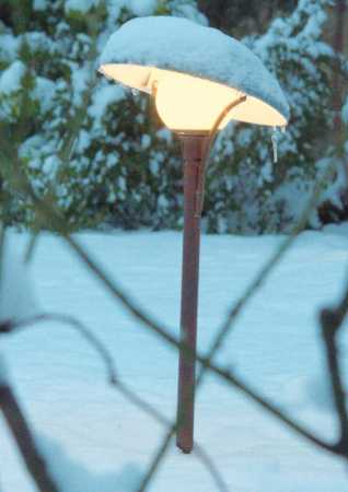 Gartenbeleuchtung Landhausstil 60cm