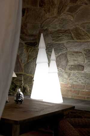 farbige Weihnachtsbeleuchtung Design-Baum 100cm