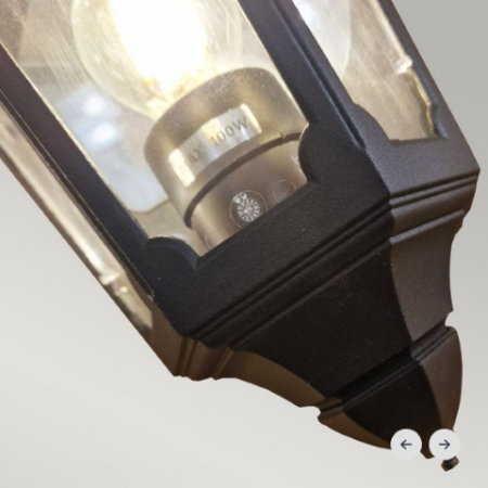 kleine rustikale Wandlampe