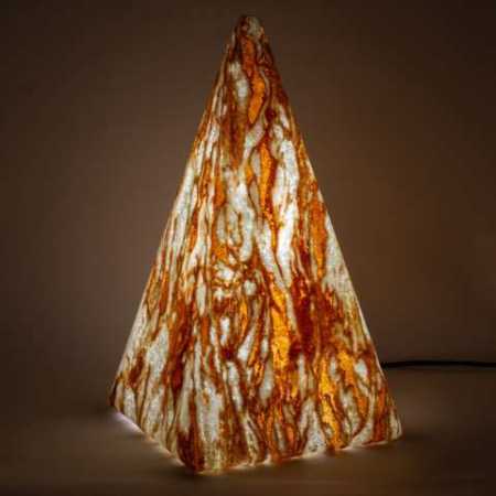 außergewöhnliche Gartenleuchte 54cm