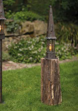 exklusive Gartenlampe Sockelleuchte