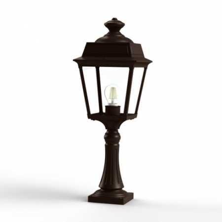 weiße Gartenleuchte